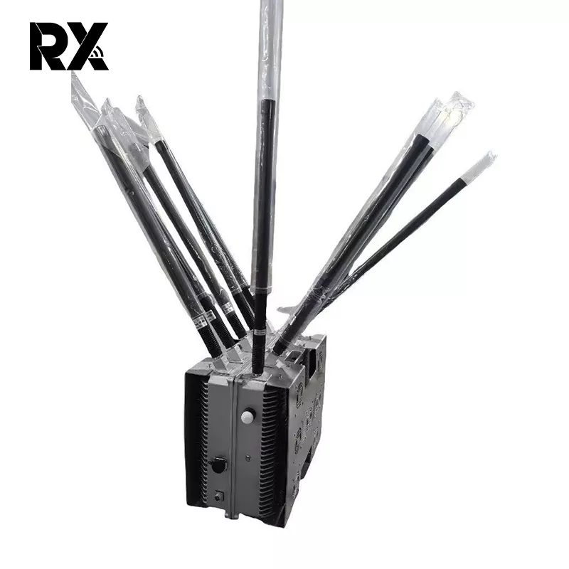 10-kanálové celopásmové 360° detekčné rušiace zariadenie