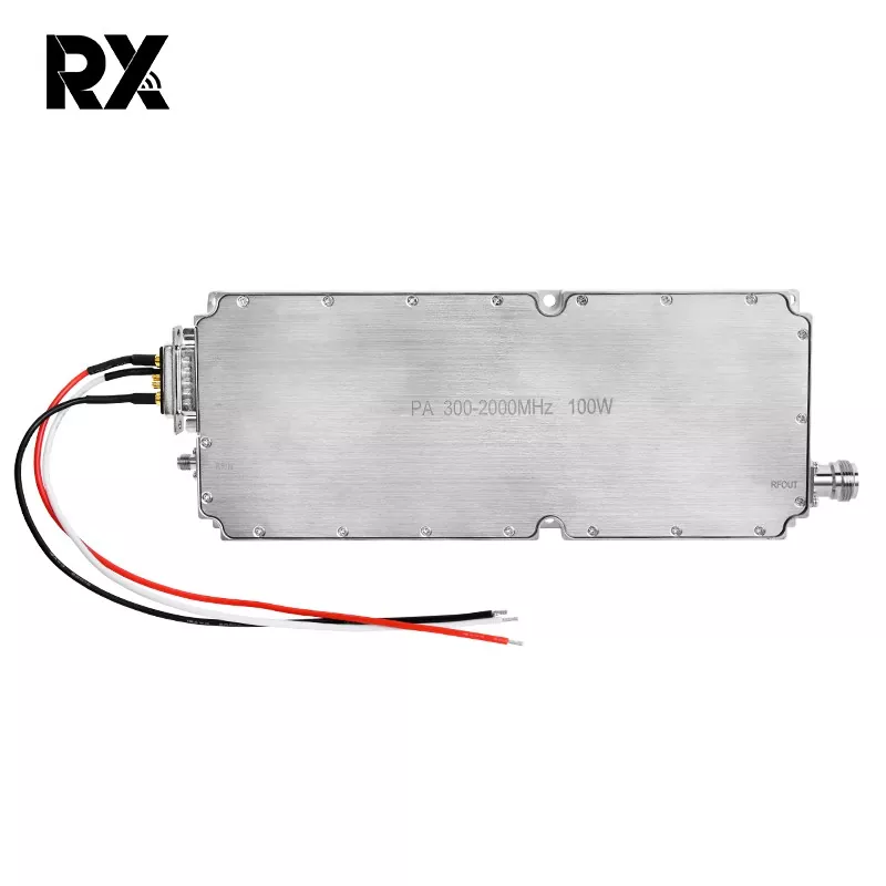 100W RF modul výkonového zosilňovača 300-2000MHz 32V 8A vysoký zisk