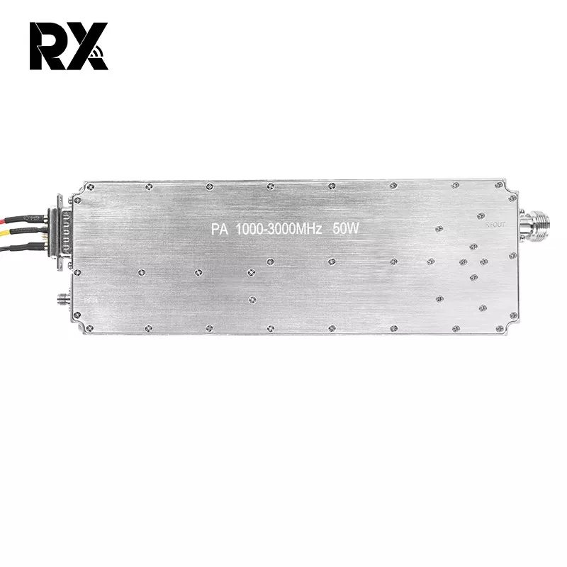Žiadny digitálny zdroj 1000-3000MHz zosilňovač výkonový rušiaci modul 50W